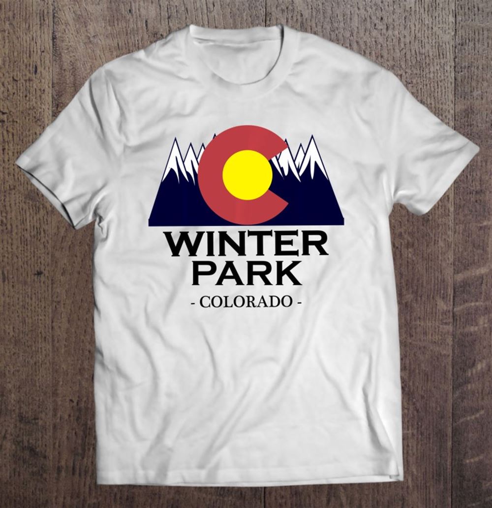 Attractive Winter Park Colorado Mountain Tee 
