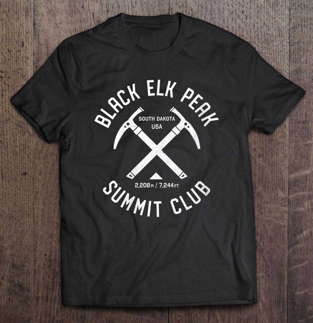 Gifts Womens Black Elk Peak Summit Club I Climbed Black Elk Peak 