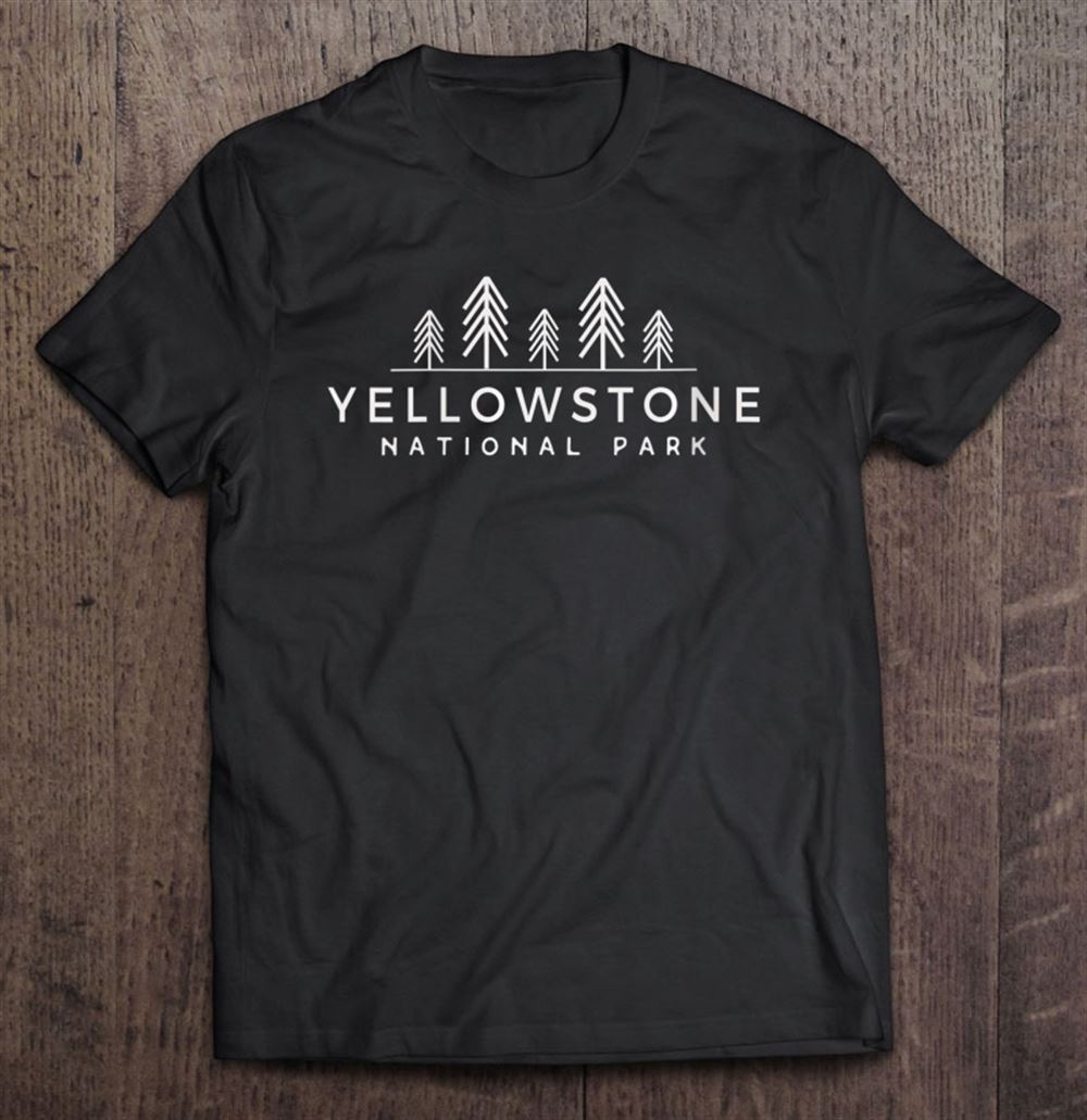 High Quality Womens Yellowstone National Park Wyoming Gifts Souvenir Wy V-neck 