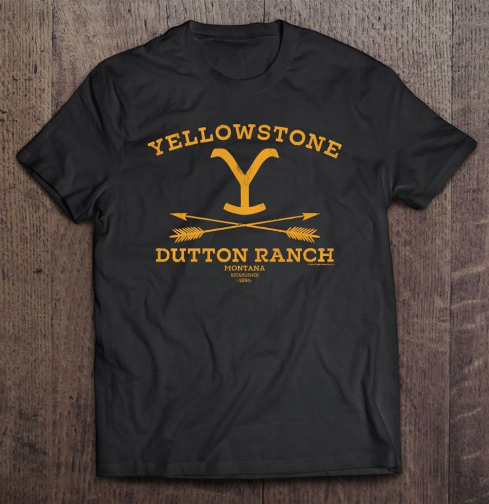 Interesting Yellowstone Dutton Ranch Arrows Pullover 