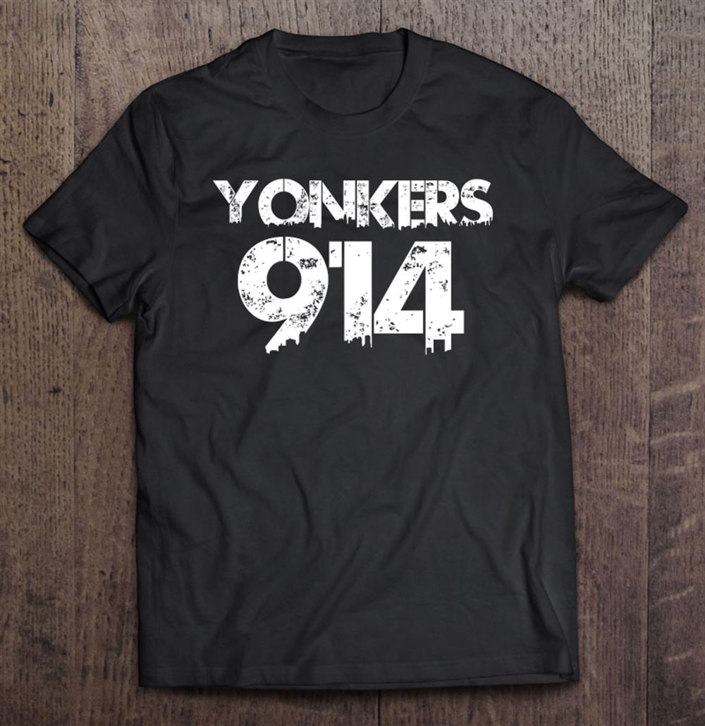 Awesome Yonkers 914 Area Code Distressed Gritty 