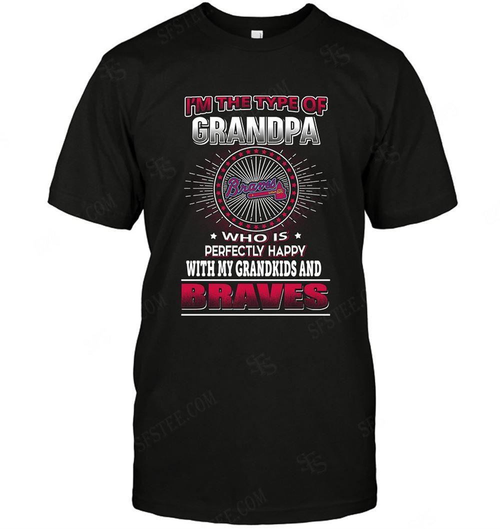 Great Mlb Atlanta Braves Grandpa Loves Grandkids 