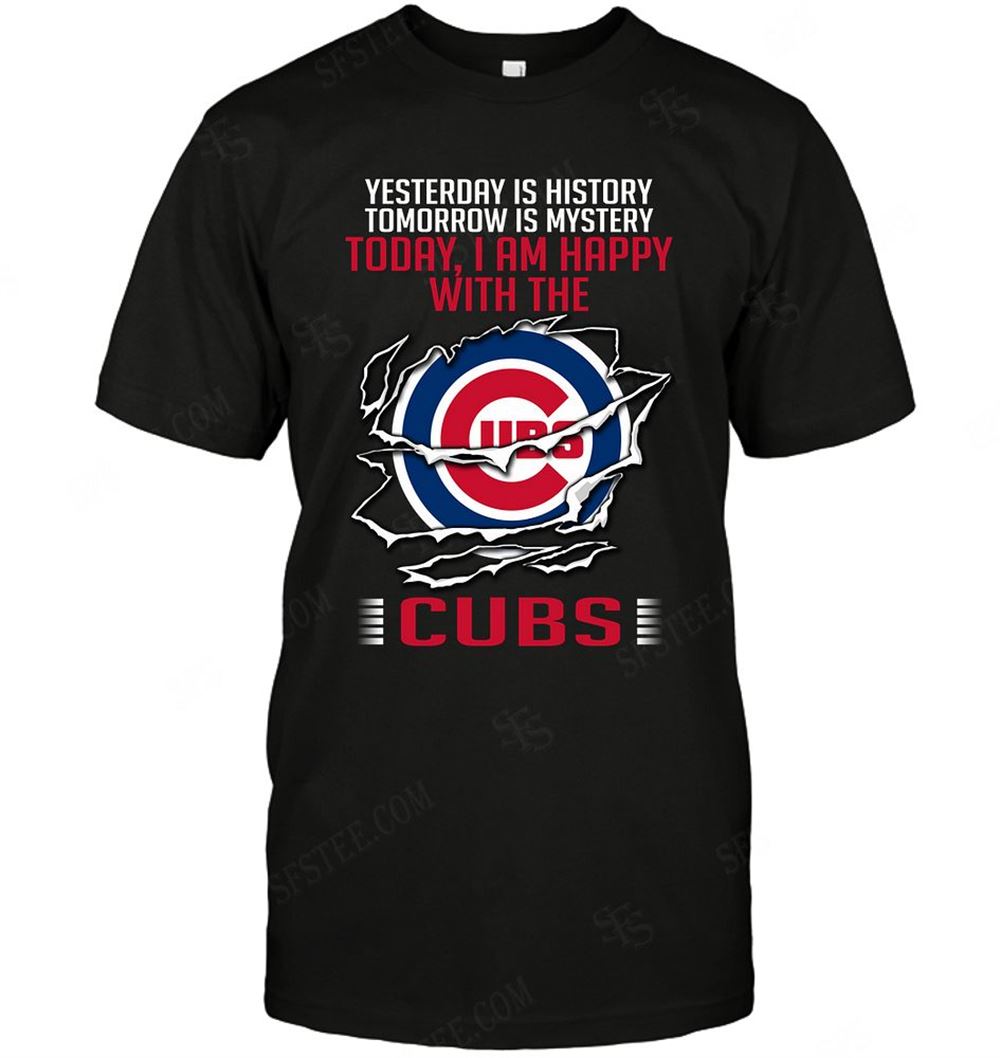 Happy Mlb Chicago Cubs Yesterday Is History 