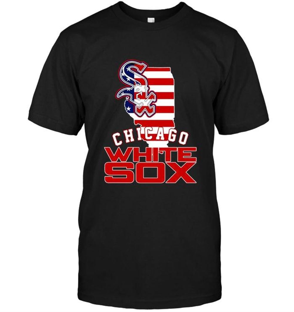 Special Mlb Chicago White Sox Illinois 4th July Independence Day American Flag Shirt 