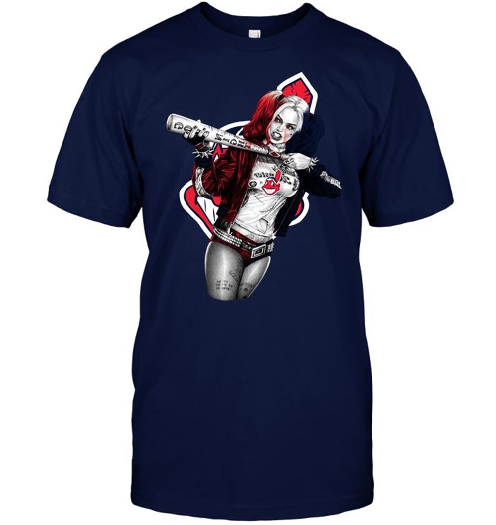 High Quality Mlb Cleveland Indians Harley Quinn Cleveland Indians 
