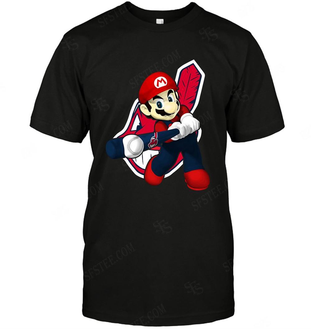 Happy Mlb Cleveland Indians Mario Nintendo 