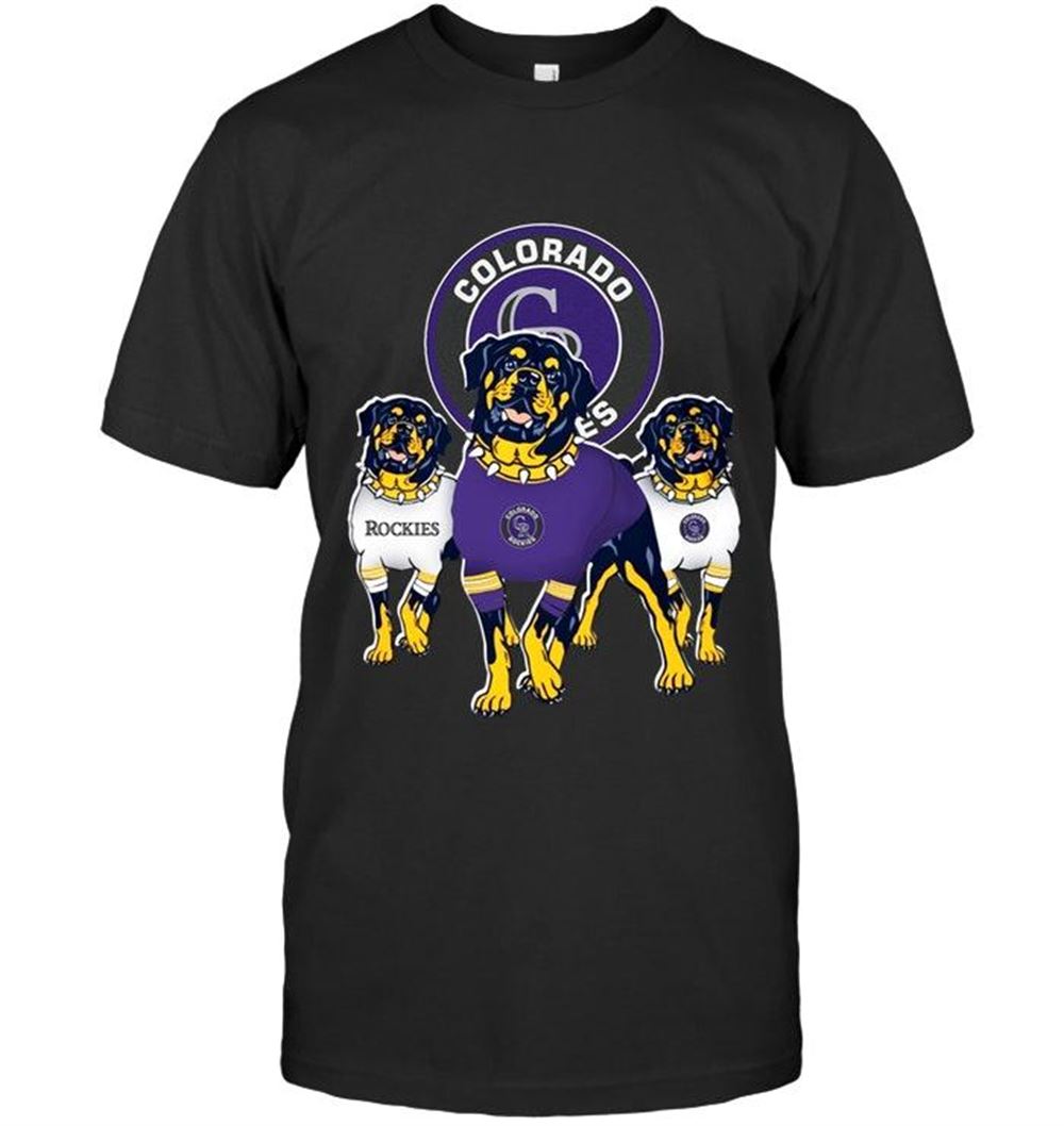 Special Mlb Colorado Rockies Rottweilers Fan Shirt 