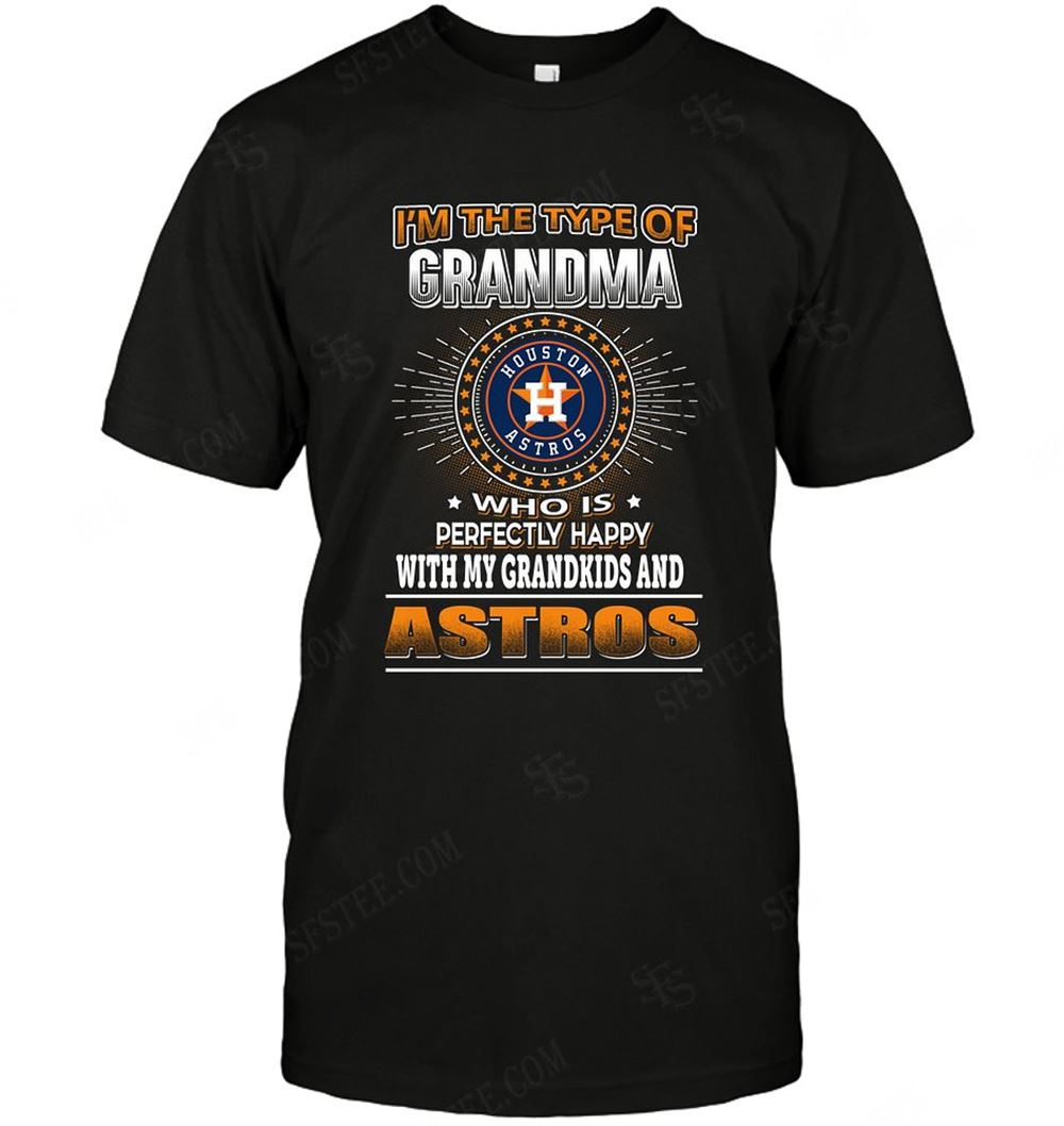 High Quality Mlb Houston Astros Grandma Loves Grandkids 