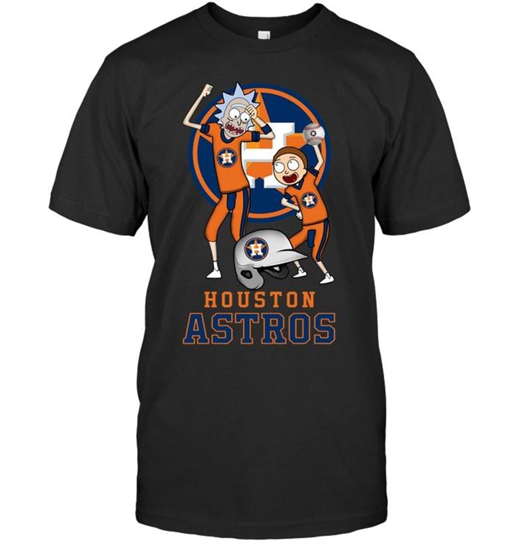 Gifts Mlb Houston Astros Rick And Morty Fan Shirt 