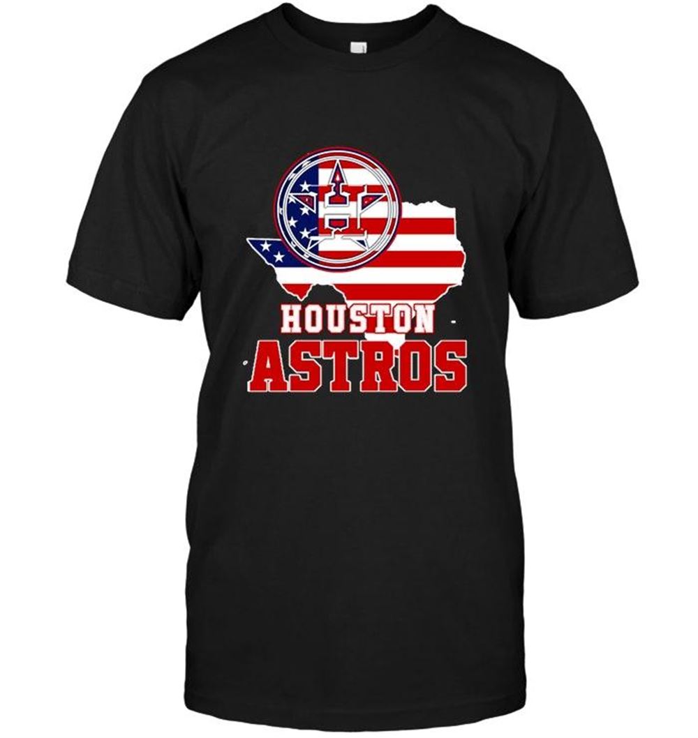 High Quality Mlb Houston Astros Texas 4th July Independence Day American Flag Shirt 
