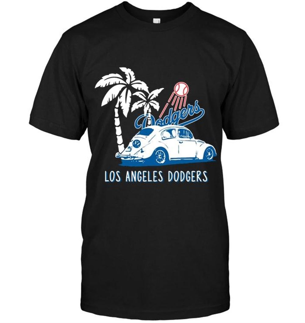 Promotions Mlb Los Angeles Dodgers Beetle Car Shirt 