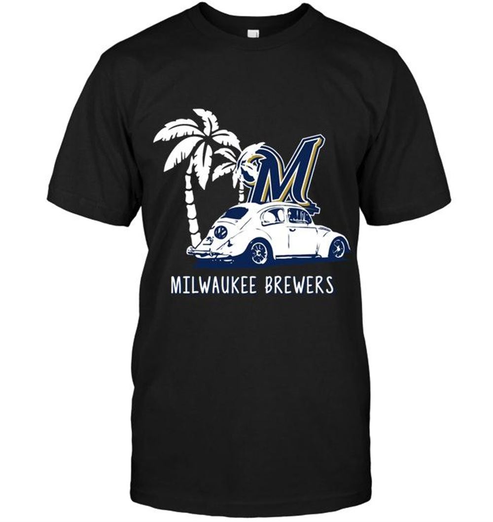 Amazing Mlb Milwaukee Brewers Beetle Car Shirt Shirt 