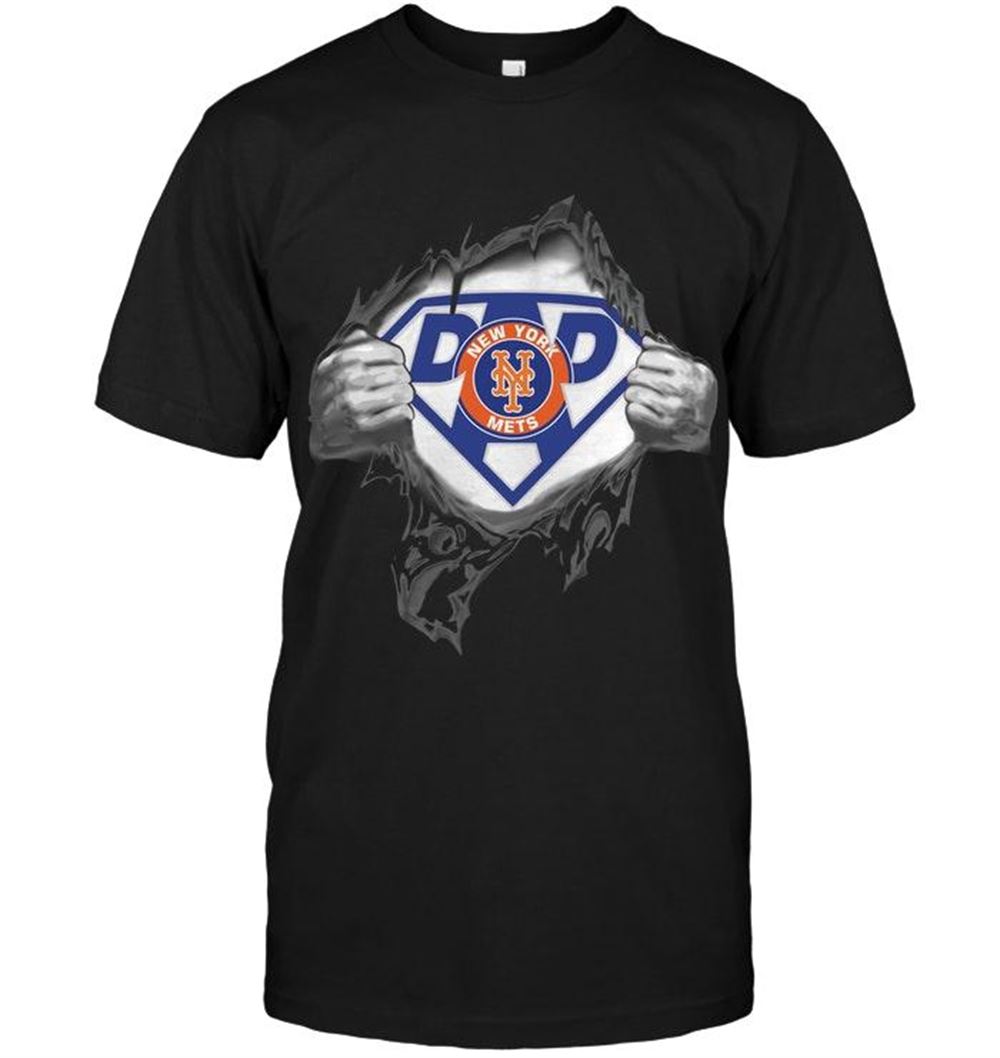 Special Mlb New York Mets Dad Superman Shirt 