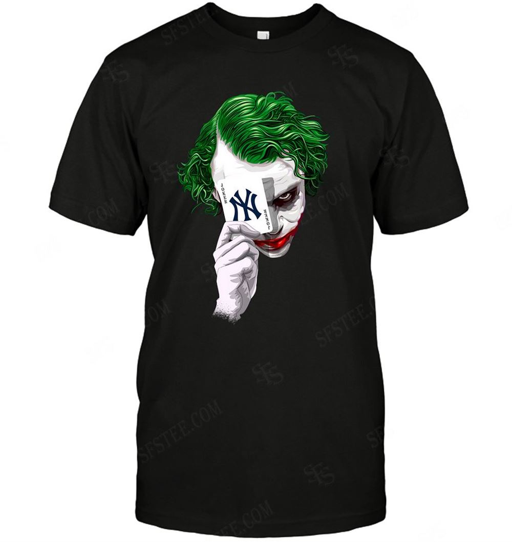 Limited Editon Mlb New York Yankees Joker Dc Marvel Jersey Superhero Avenger 