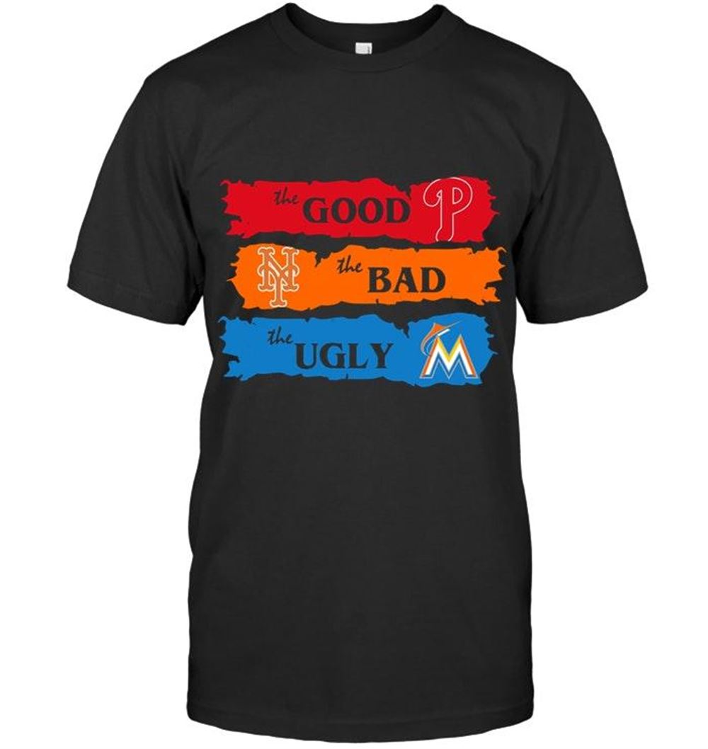 Amazing Mlb Philadelphia Phillies The Good The Bad The Ugly Fan T Shirt 