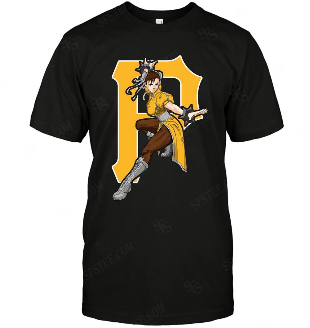 Amazing Mlb Pittsburgh Pirates Chun Li Nintendo Street Fighter 