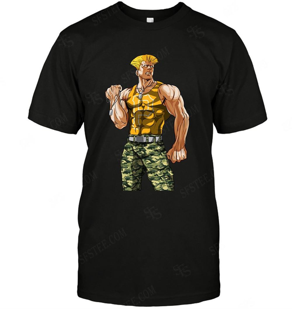 Great Mlb Pittsburgh Pirates Guile Nintendo Street Fighter 