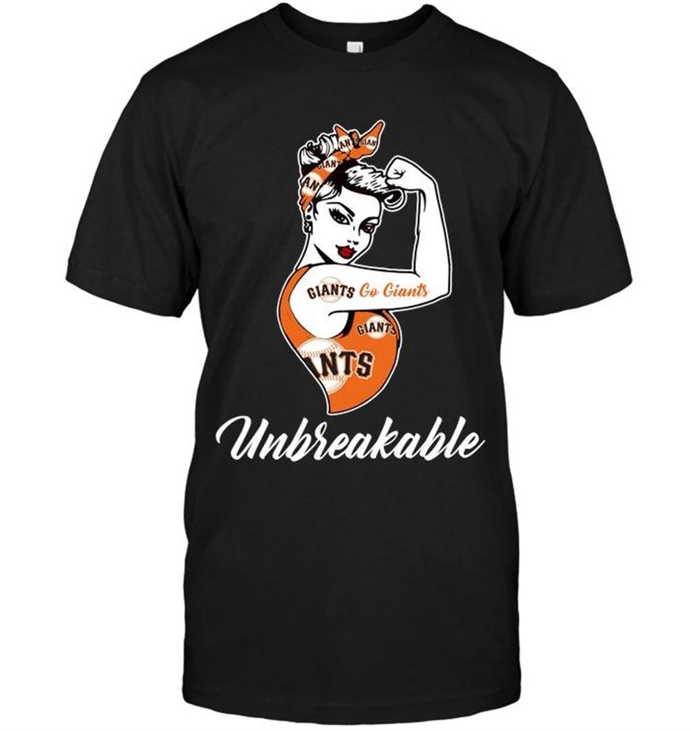 Great Mlb San Diego Padres Go San Francisco Giants Unbreakable Girl Shirt 