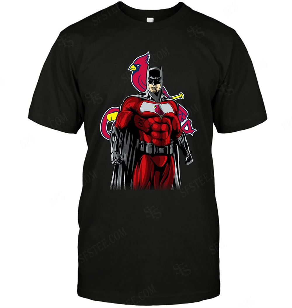 Awesome Mlb St Louis Cardinals Batman Dc Marvel Jersey Superhero Avenger 