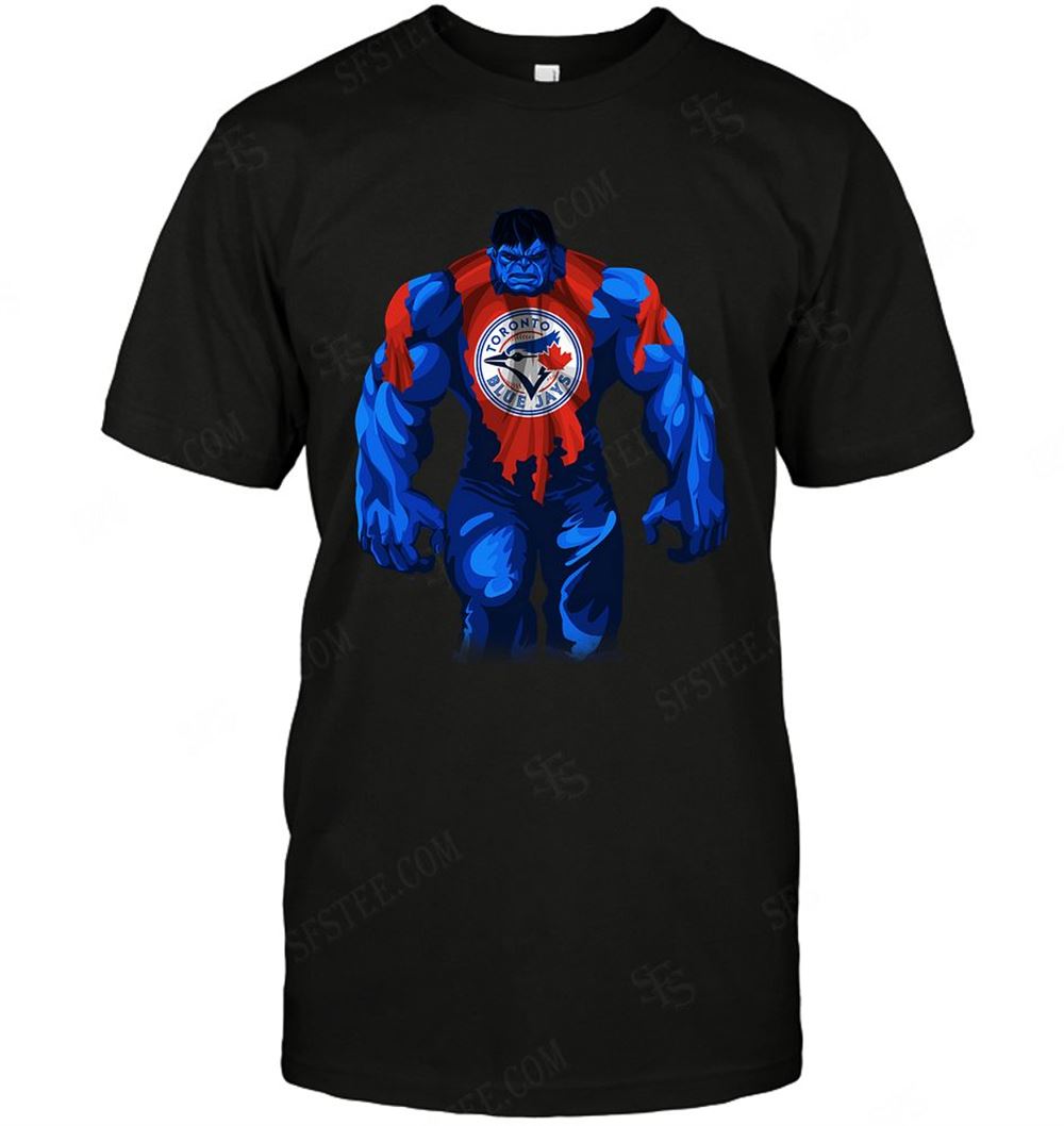 Special Mlb Toronto Blue Jays Hulk Dc Marvel Jersey Superhero Avenger 