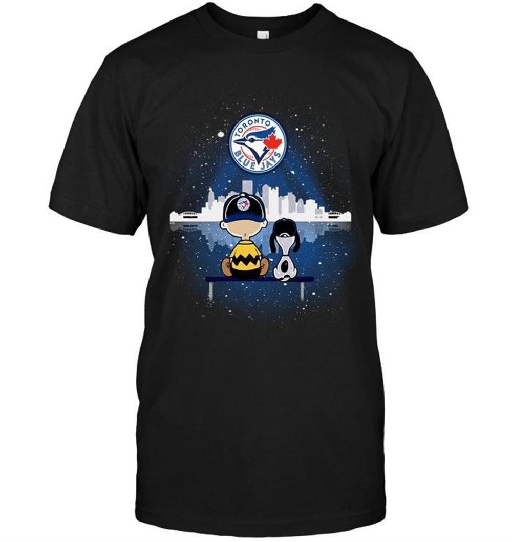 Awesome Mlb Toronto Blue Jays Snoopy Watch Toronto Blue Jays City Star Light Shirt 