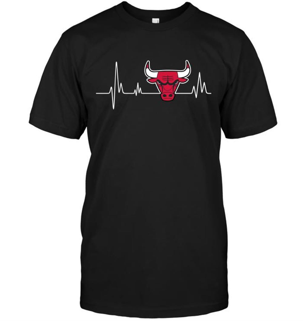 Awesome Nba Chicago Bulls Heartbeat 