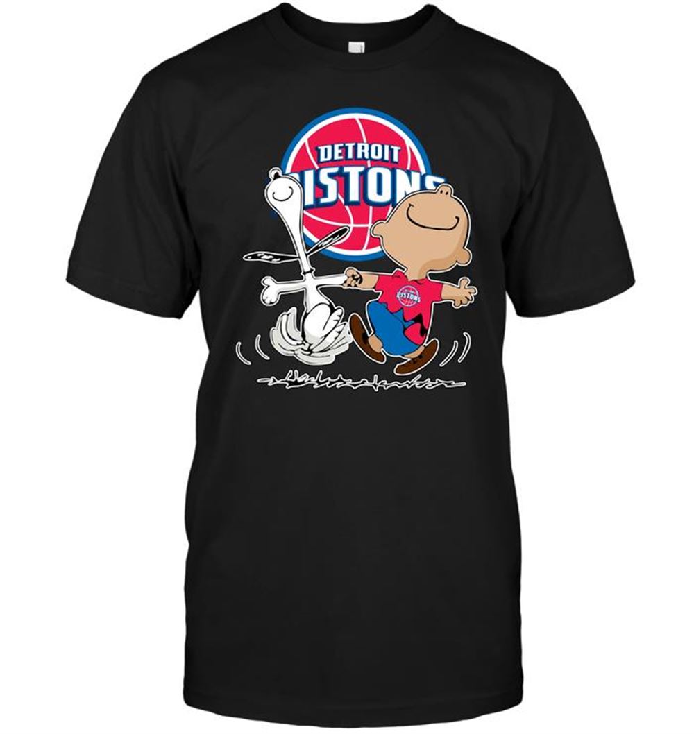 Limited Editon Nba Detroit Pistons Charlie Brown Snoopy Detroit Pistons 