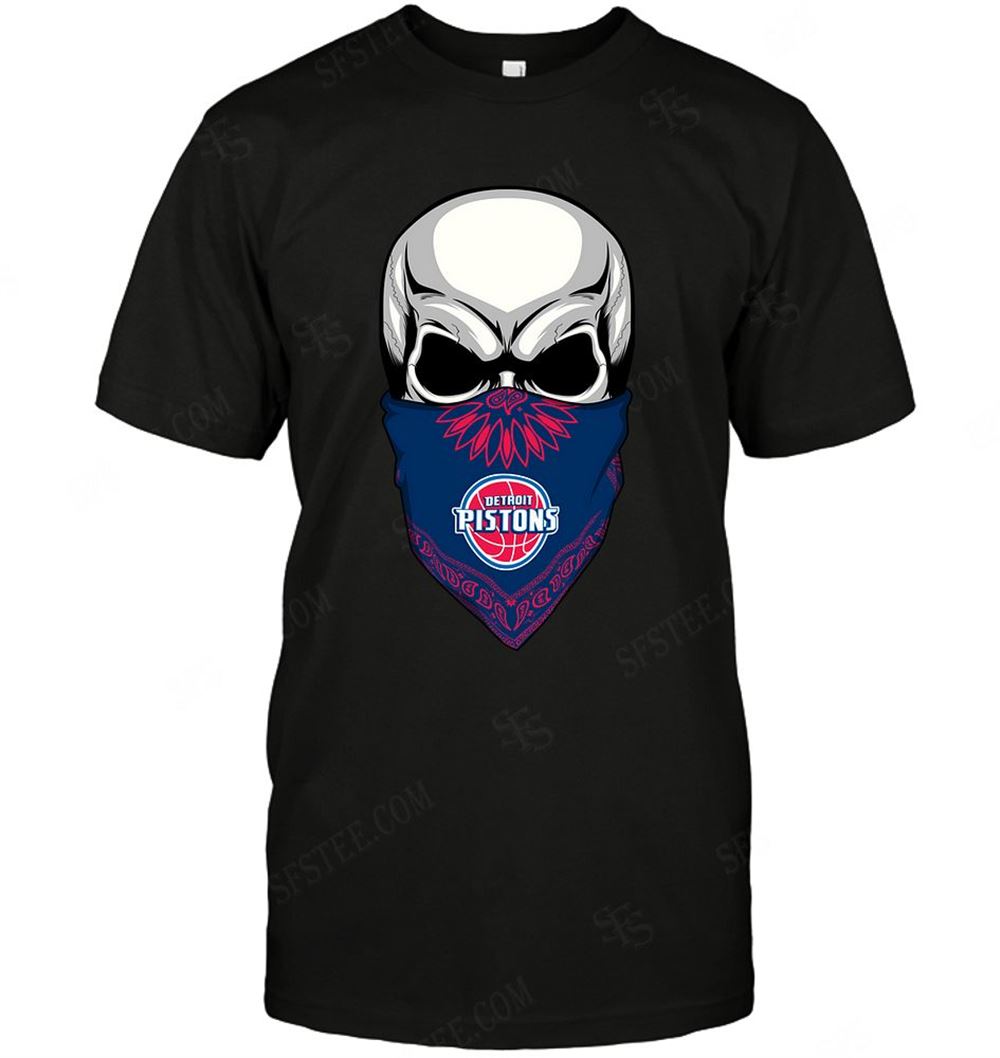 Gifts Nba Detroit Pistons Skull Rock With Mask 