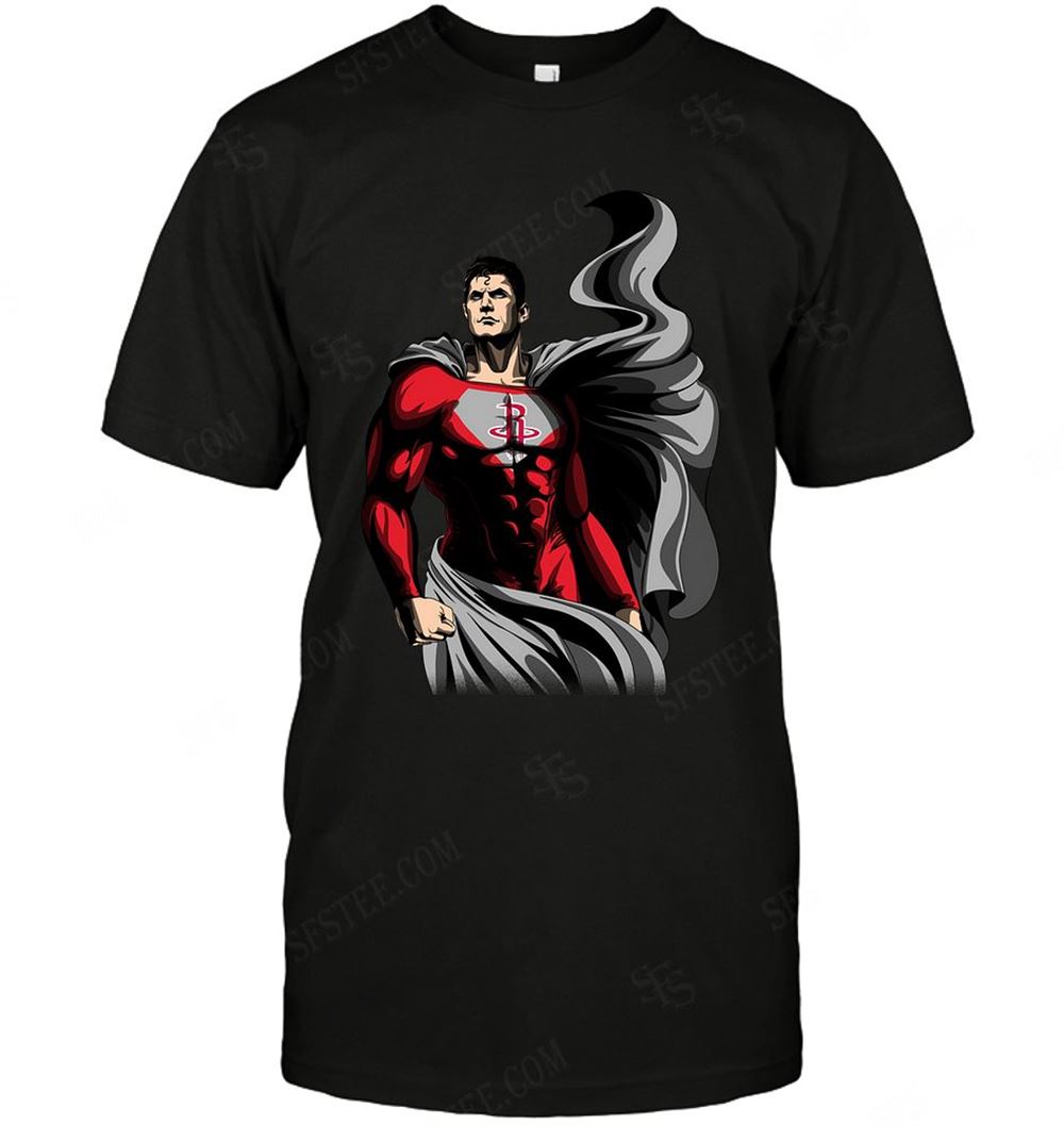 High Quality Nba Houston Rockets Superman Dc Marvel Jersey Superhero Avenger 