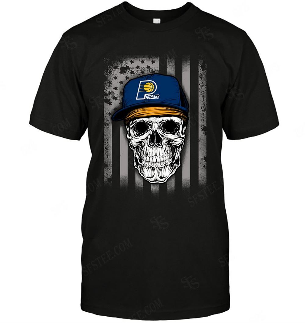 Attractive Nba Indiana Pacers Skull Rock With Hat 