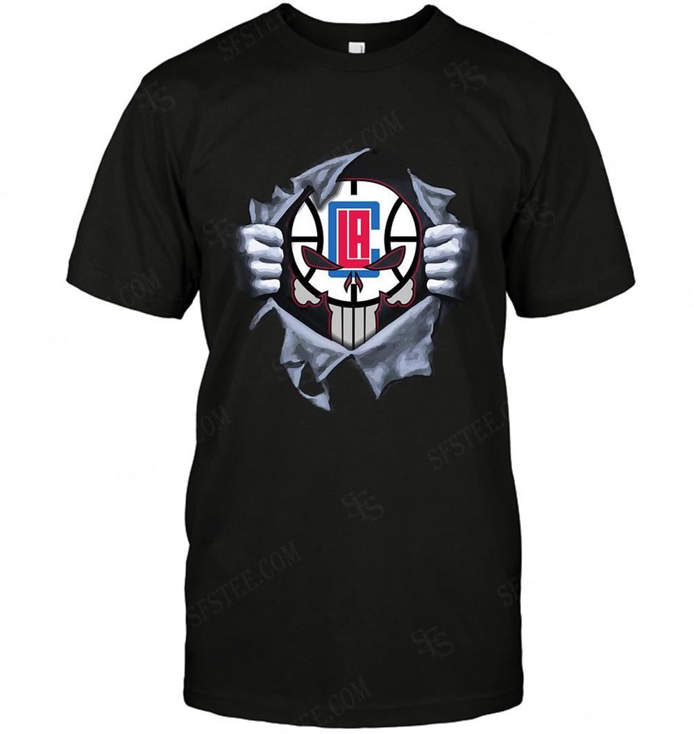 Great Nba Los Angeles Clippers Punisher Logo Dc Marvel Jersey Superhero Avenger 