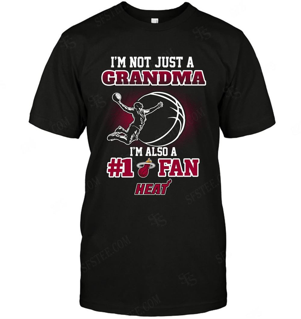 Awesome Nba Miami Heat Not Just Grandma Also A Fan 