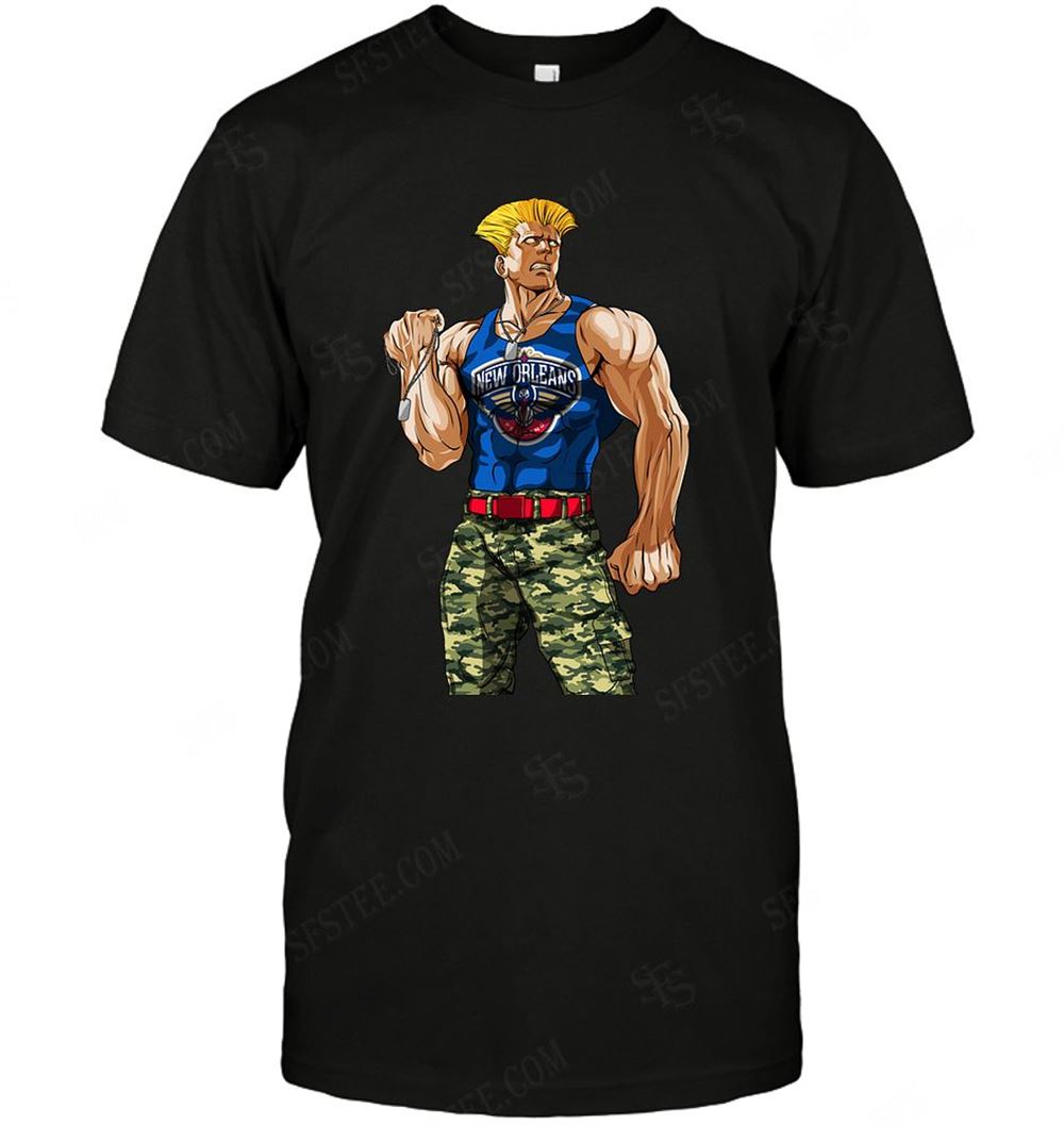 High Quality Nba New Orleans Pelicans Guile Nintendo Street Fighter 