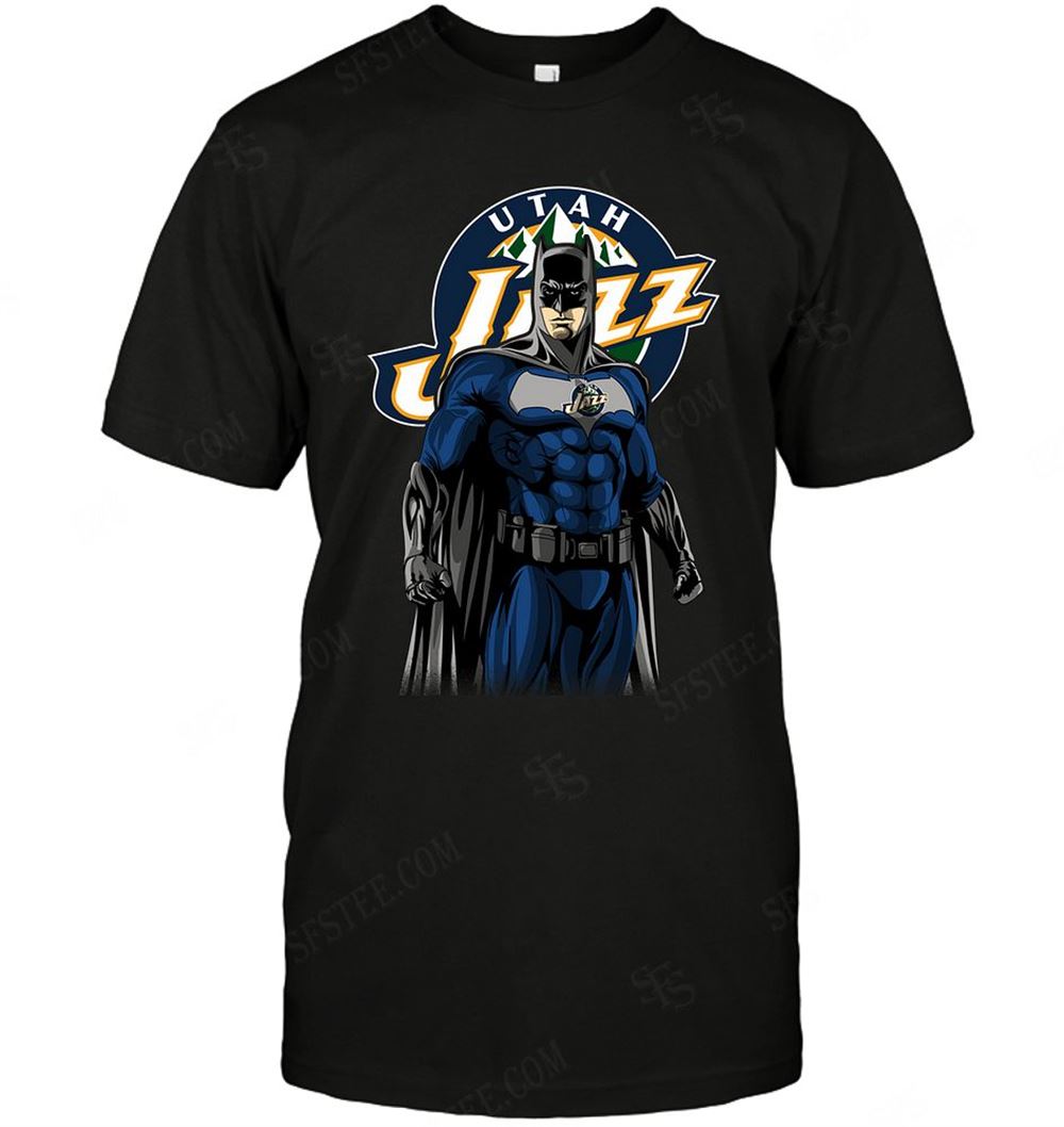 Great Nba Utah Jazz Batman Dc Marvel Jersey Superhero Avenger 