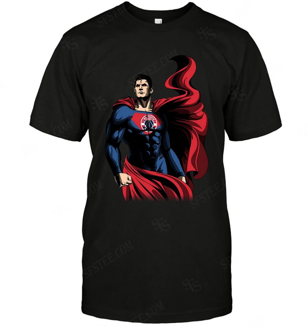 Amazing Nba Washington Wizards Superman Dc Marvel Jersey Superhero Avenger 