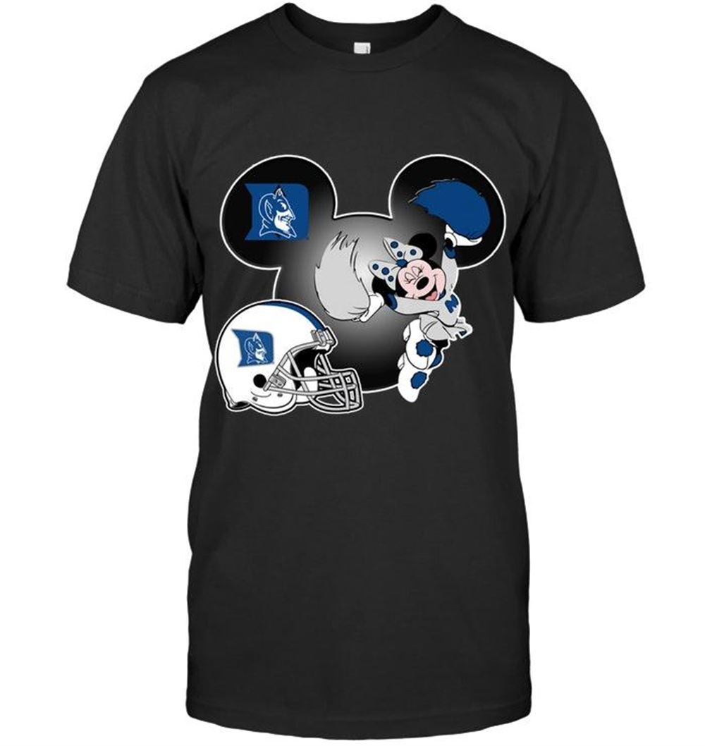 Happy Duke Blue Devils Minnie Cheerleader Shirt T Shirt Hoodie Sweater Up To 5xl 