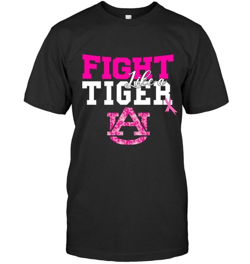 Great Ncaa Auburn Tigers Fight Like A Tigers Auburn Tigers Br East Cancer Support Fan Shirt 