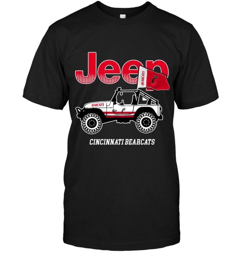 Gifts Ncaa Cincinnati Bearcats Jeep Shirt 