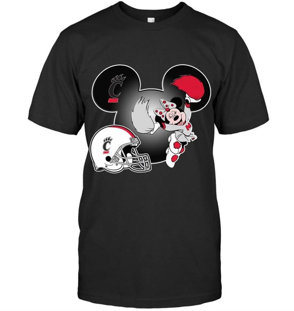 Interesting Ncaa Cincinnati Bearcats Minnie Cheerleader Shirt 