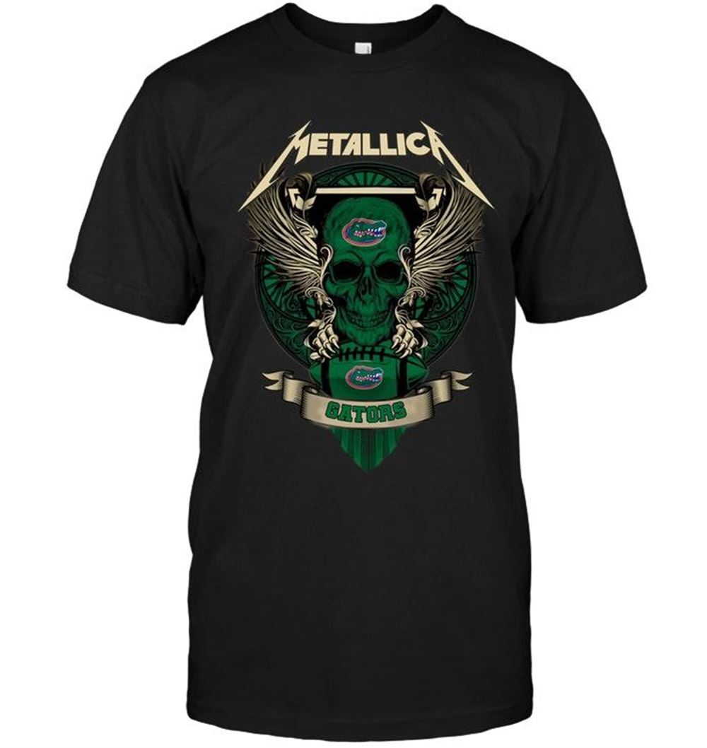 Amazing Ncaa Florida Gators Metallica Florida Gators Fan Shirt 