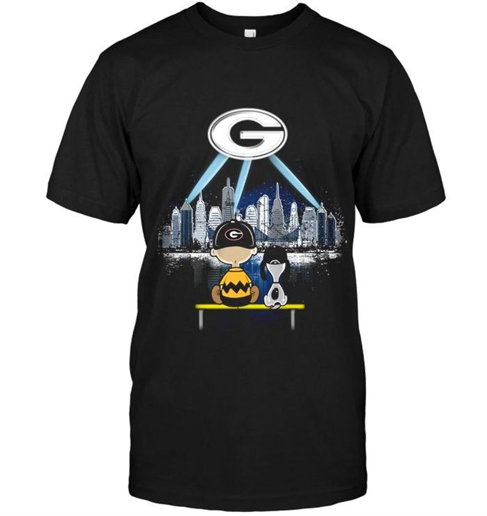 Great Ncaa Georgia Bulldogs Snoopy Watch Georgia Bulldogs City Shirt 