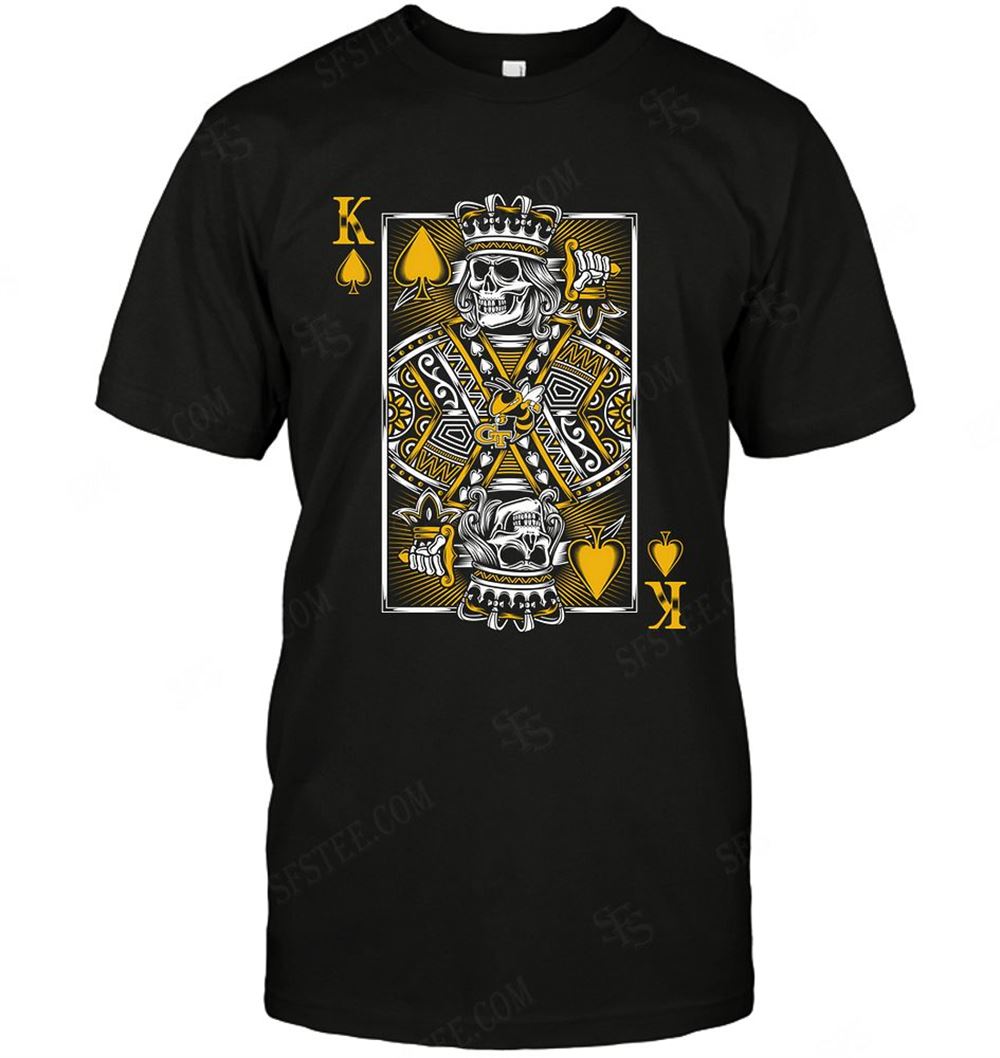 Best Ncaa Georgia Tech Yellow Jackets King Card Poker 