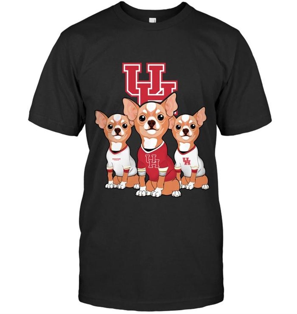 High Quality Ncaa Houston Cougars Chihuahuas Fan Shirt 