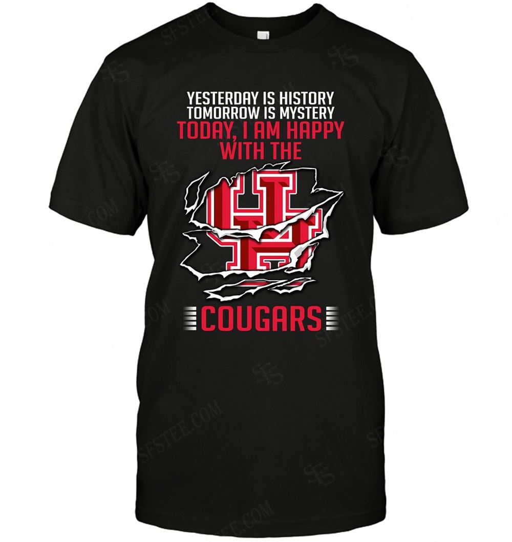 Happy Ncaa Houston Cougars Yesterday Is History 