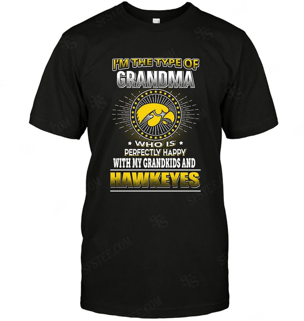 Great Ncaa Iowa Hawkeyes Grandma Loves Grandkids 