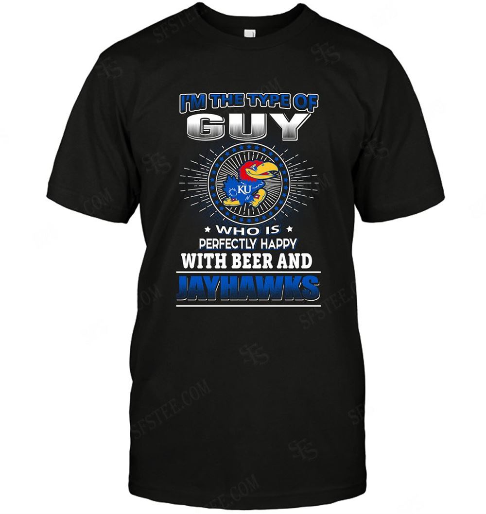 Special Ncaa Kansas Jayhawks Guy Loves Beer 