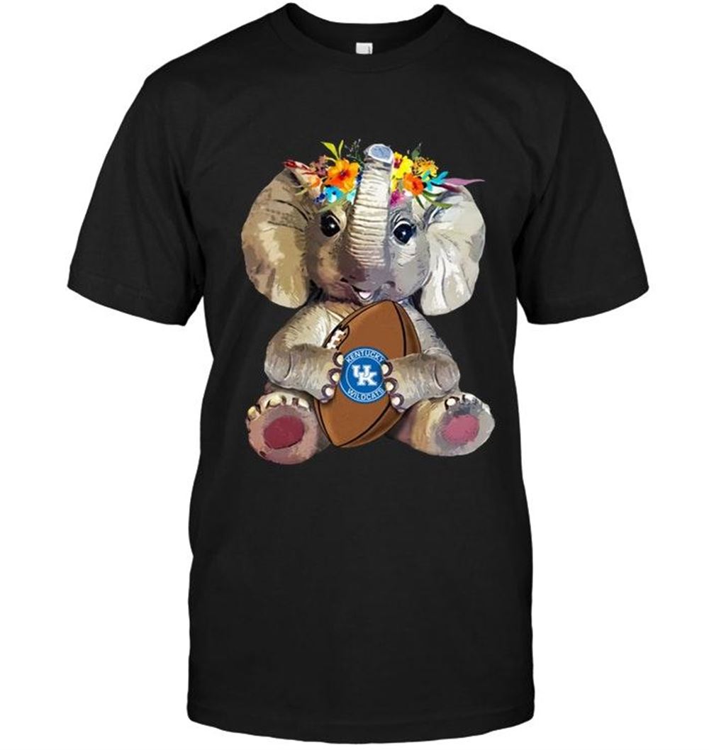 Interesting Ncaa Kentucky Wildcats Elephant Loves Kentucky Wildcats Shirt 