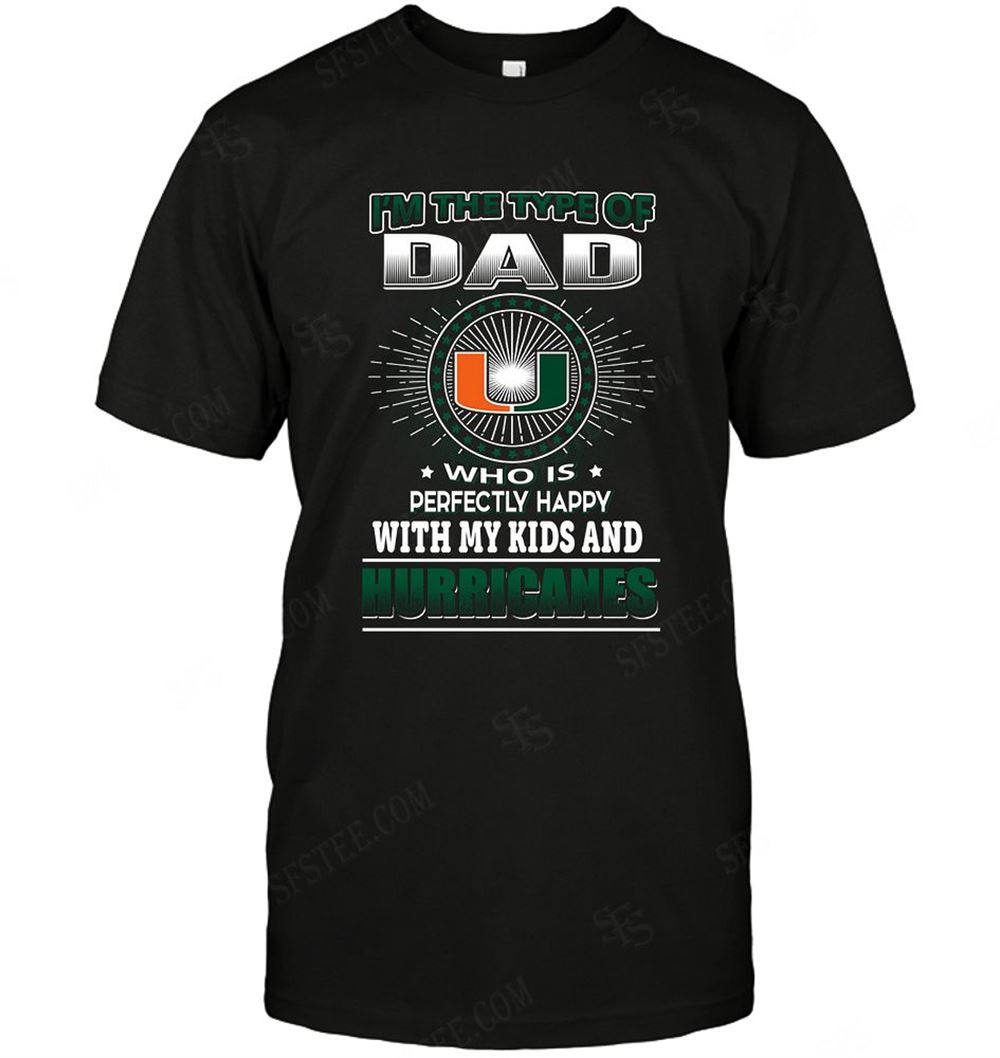 Interesting Ncaa Miami Hurricanes Dad Loves Kids 