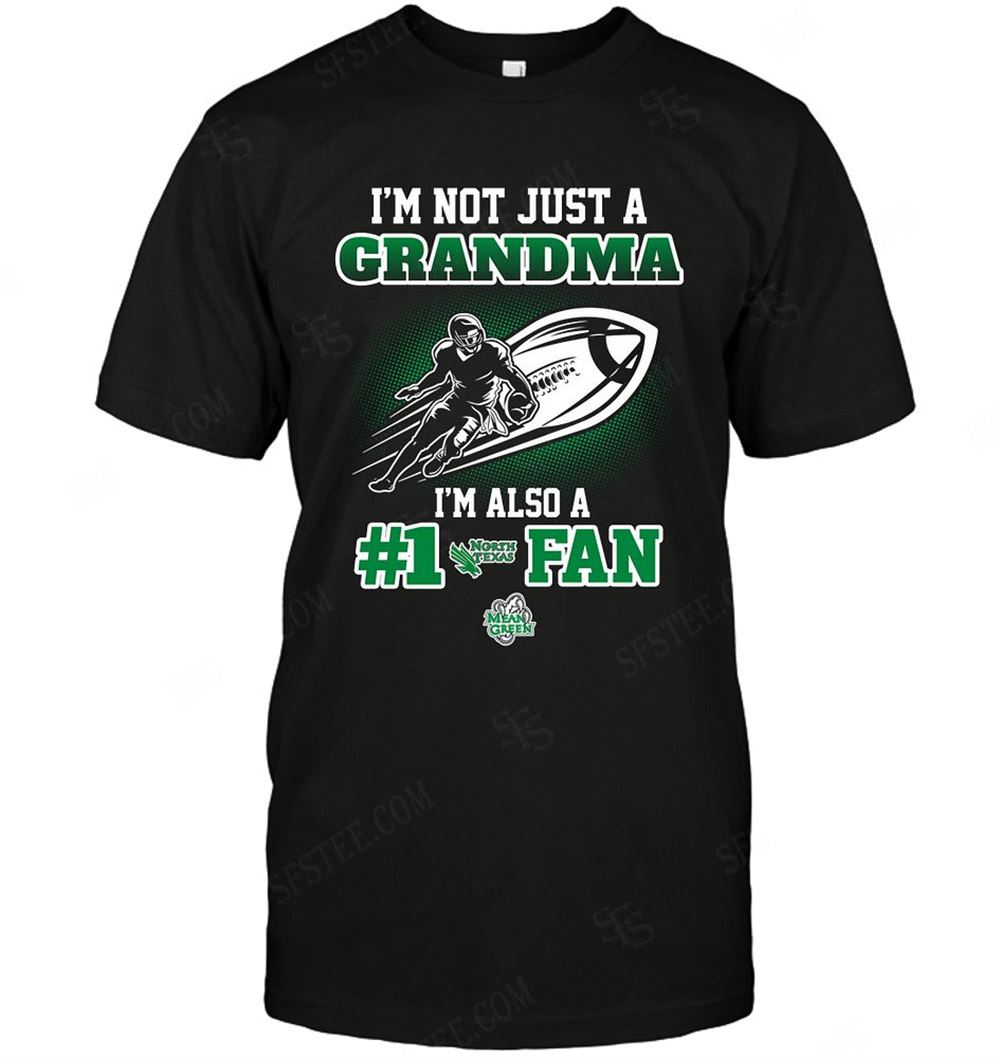 Limited Editon Ncaa North Texas Mean Green Not Just Grandma Also A Fan 