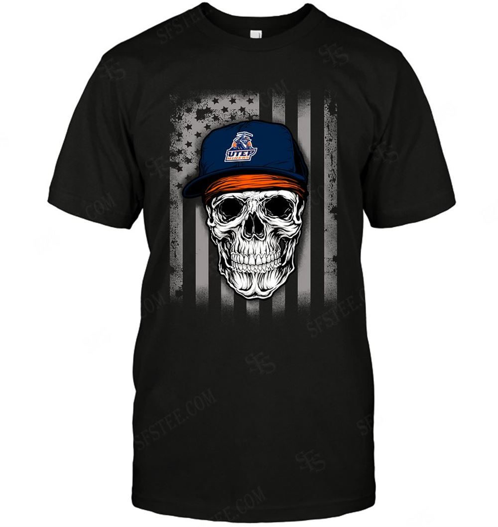 Gifts Ncaa Utep Miners Skull Rock With Hat 